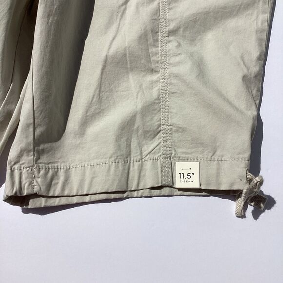 St Johns Bay Bermuda Shorts Womens Size 16W Midrise Beige - Picture 10 of 11
